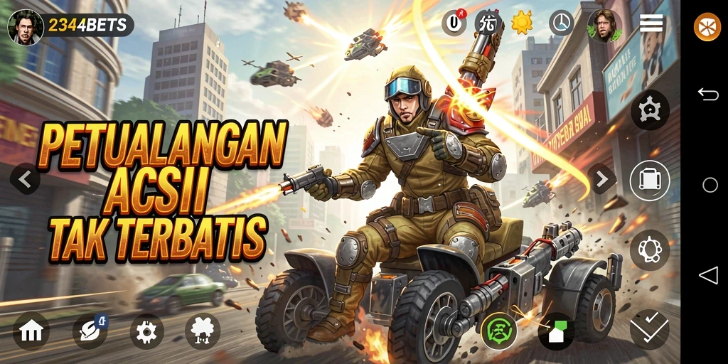 Tangkapan layar gameplay seru dari 1234BETS yang menampilkan pertempuran mendebarkan.