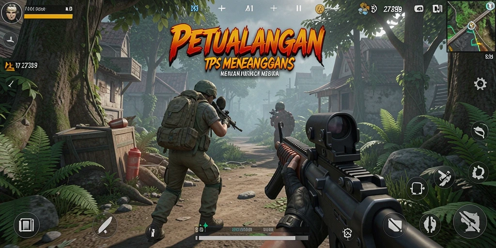 Tampilan gameplay TPS yang menegangkan dan mendebarkan di 2739.