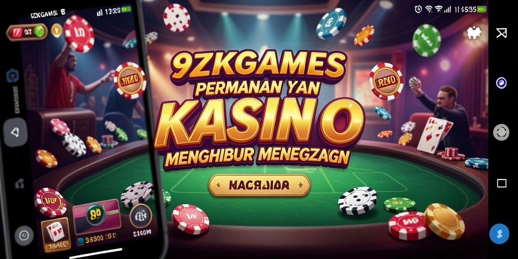 Tampilan gameplay utama 9ZKGAMES yang mengasyikkan.