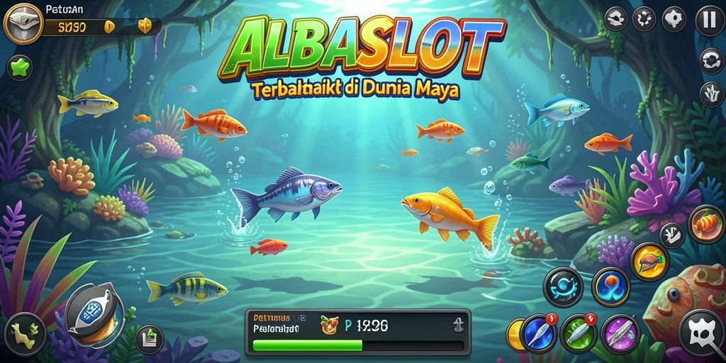 Tangkapan ikan yang menakjubkan dalam permainan ALBASLOT.