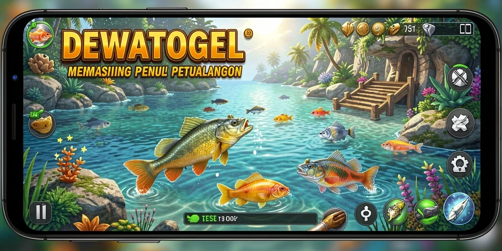 Tangkapan ikan besar dalam gameplay DEWATOGEL yang seru dan menantang.