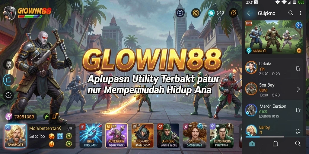 Tampilan intuitif dan fitur canggih GLOWIN88 yang mengesankan.