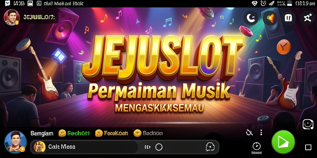 Tampilan gameplay JEJUSLOT yang menarik dan penuh warna.