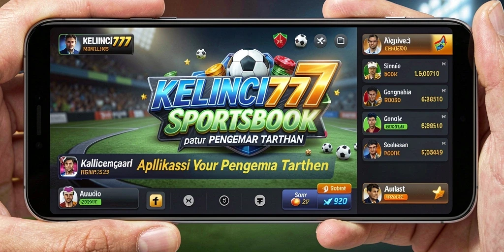 Tampilan antarmuka dan fitur menarik KELINCI777 dalam taruhan olahraga.