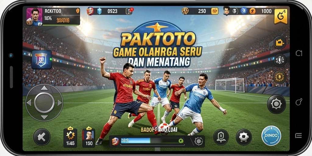 Screenshot utama PAKTOTO dengan gameplay menarik dalam olahraga.