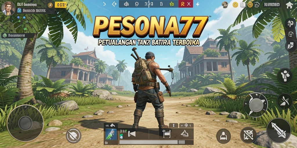 Tangkapan layar menampilkan gameplay menarik dari PESONA77 dalam dunia terbuka.