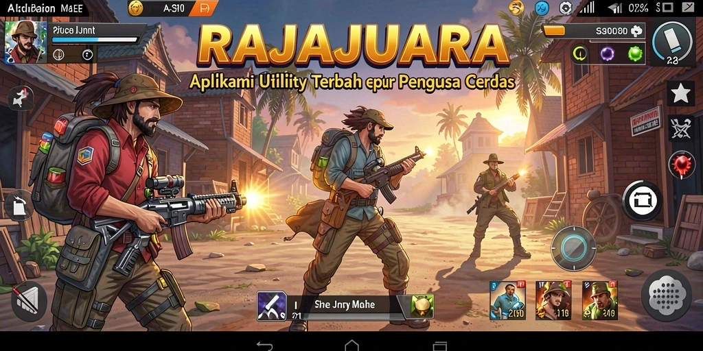 Tampilan antarmuka intuitif dari RAJAJUARA untuk pengelolaan tugas.