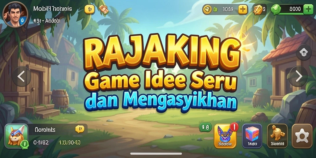 Gambaran gameplay seru dari RAJAKING yang penuh strategi.