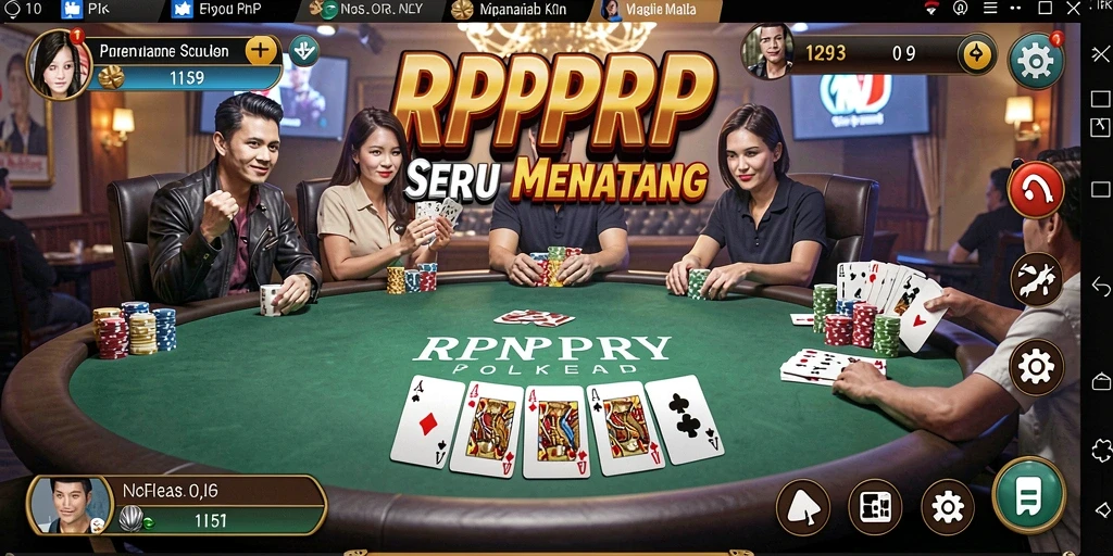 Gameplay poker yang menarik dan menegangkan di RPRPRP.