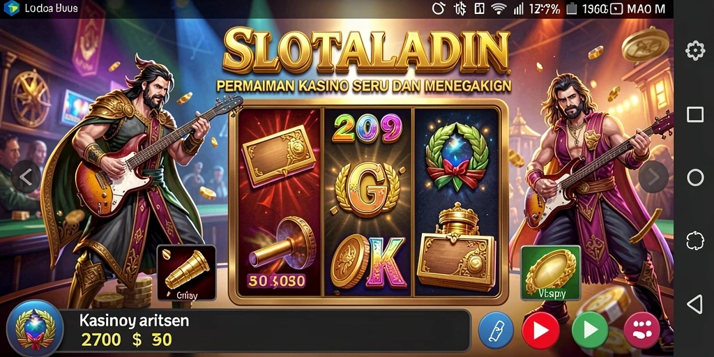 Menampilkan gameplay slot yang menarik dan grafis memukau di SLOTALADIN.