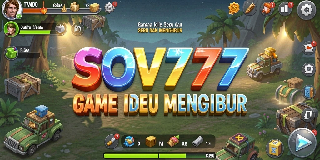Tampilan gameplay SOV777 yang menarik dan penuh warna.