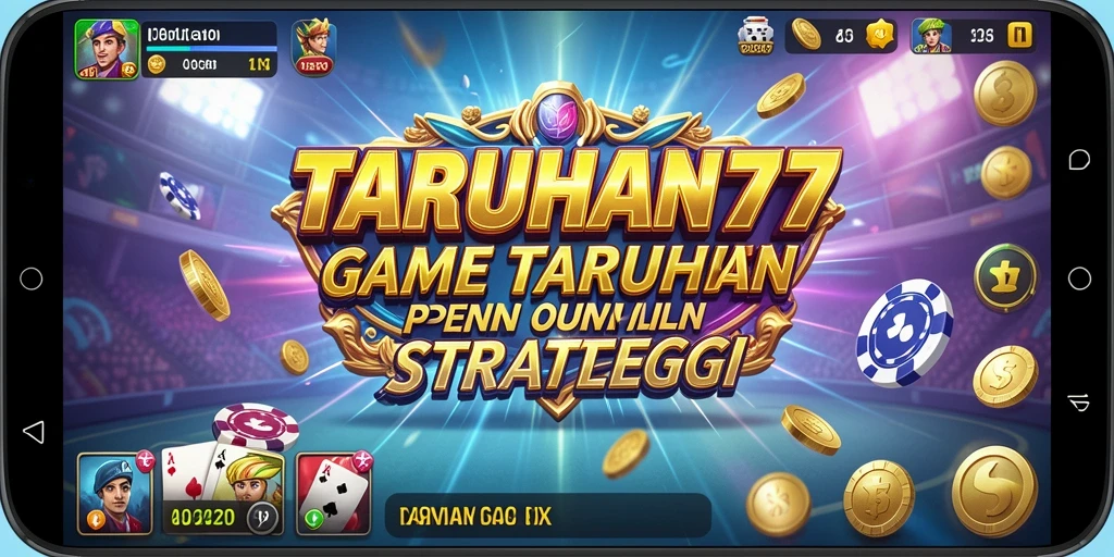 Tangkapan layar TARUHAN77 menampilkan gameplay yang seru dan strategis.